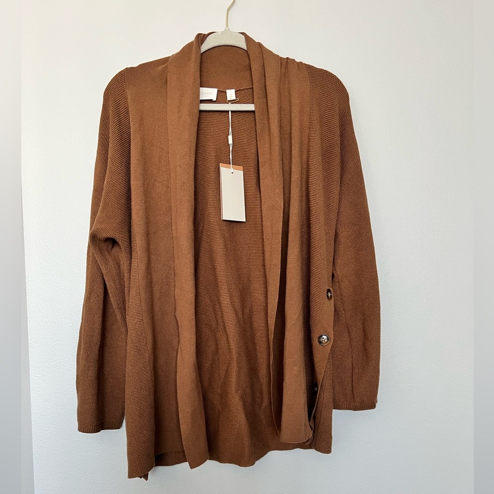 Cyrus open front baggy sweater